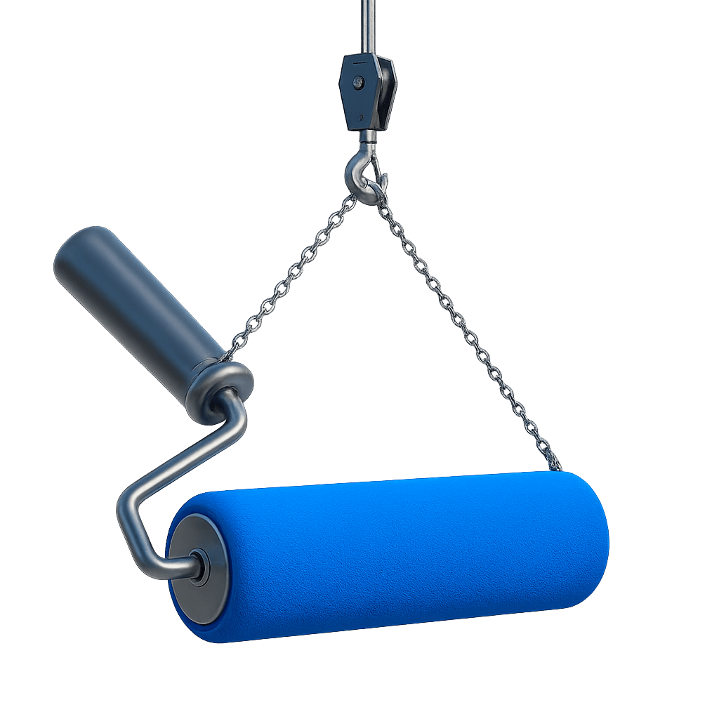 Our painting team at work